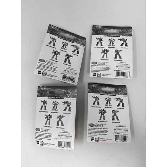 New Hasbro Transformers 4 Miniature Bumblebee Starscream Soundwave & Megatron - Picture 8 of 9